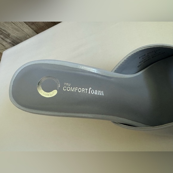 Journee Collection Stiletto Slip-On High Heels Marlowe Blue - Picture 2 of 7